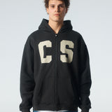 CS Zip Hood Charcoal