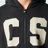 CS Zip Hood Charcoal
