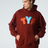 Tackle Your Feelings Maroon Hood