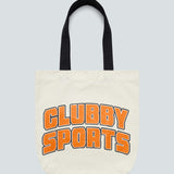 Clubby Sports Tote Bag White