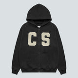 CS Zip Hood Charcoal