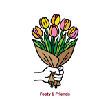 Flowers Tee White