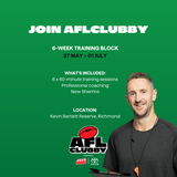 AFL CLUBBY 6-WEEK TRAINING BLOCK