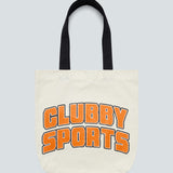 Clubby Sports Tote Bag White